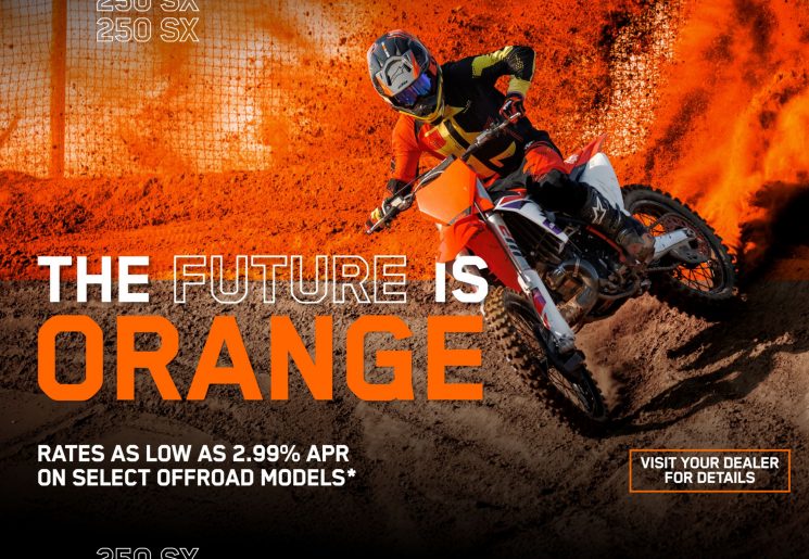Financing Rates As Low As 2.99% APR On KTM Motorcycles